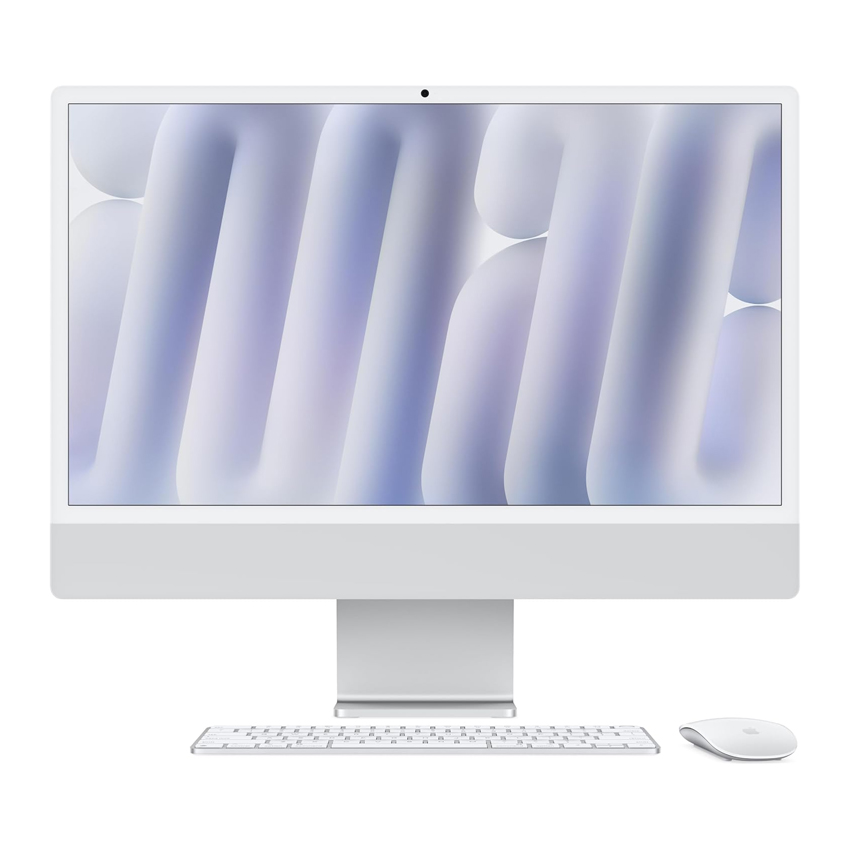 PC Apple iMac M4 (10 core CPU/10 core GPU/32GB RAM/1TB SSD/24 inch 4,5K/Silver) (Z1K100046)