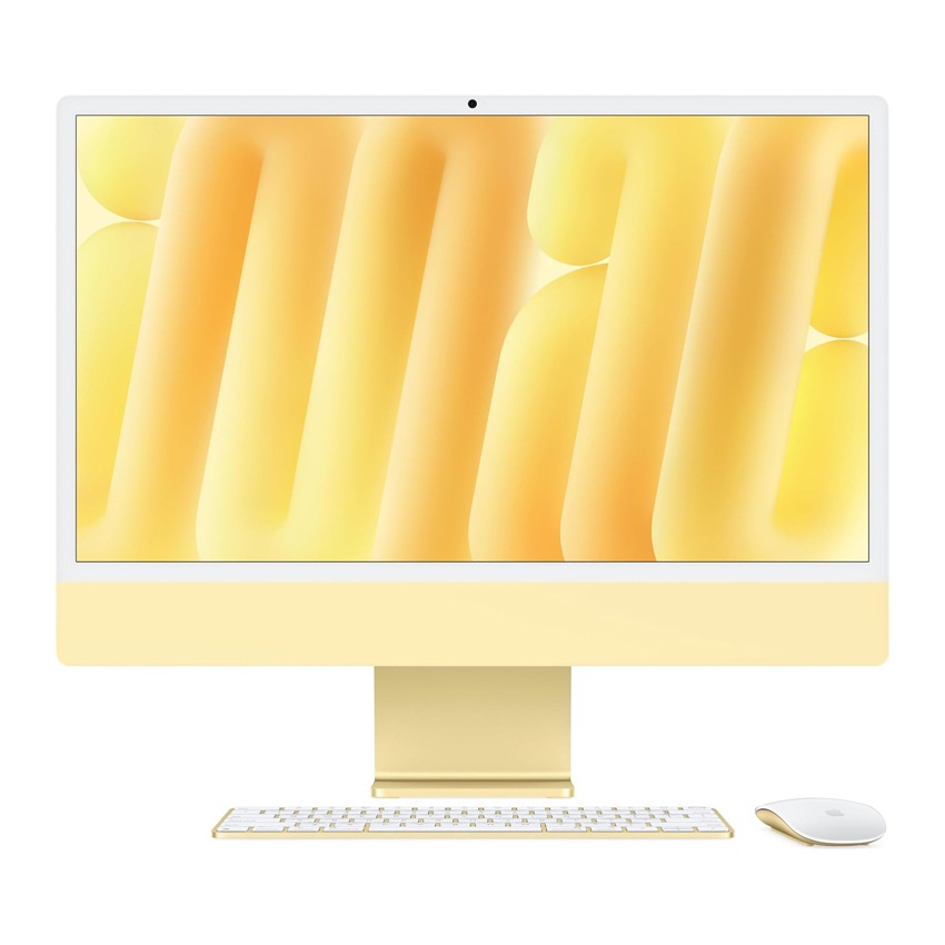 PC Apple iMac M4 (10 core CPU/10 core GPU/24GB RAM/512GB SSD/24 inch 4.5K/Yellow) (Z1K20003Z)