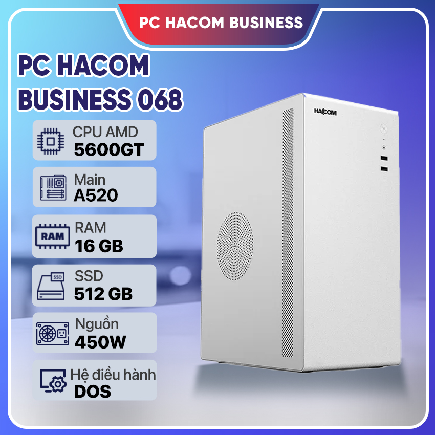 PC Vi tính A – Z BUSINESS 068 ( Ryzen 5 5600GT/16GB RAM/512GB SSD)