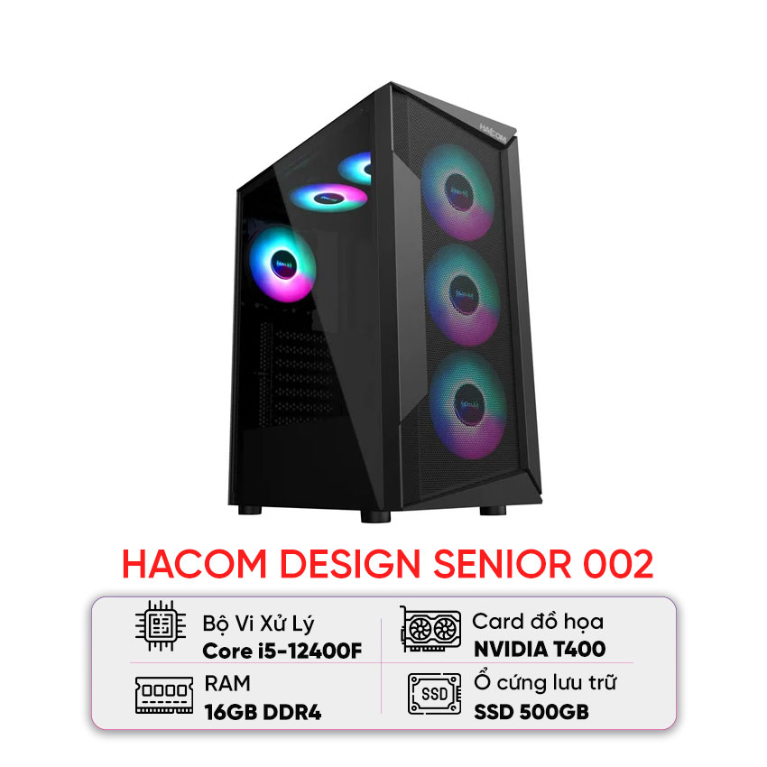 PC Vi tính A – Z DESIGN JUNIOR 003 ( Intel i5 12400F/ VGA NVIDIA T400 )