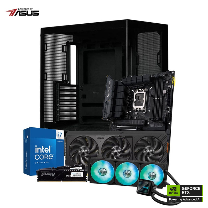 PC Vi tính A – Z x ASUS PRO MAX ( AMD Ryzen 9950X / VGA RTX 5090 ASTRAL ) POWERED BY ASUS
