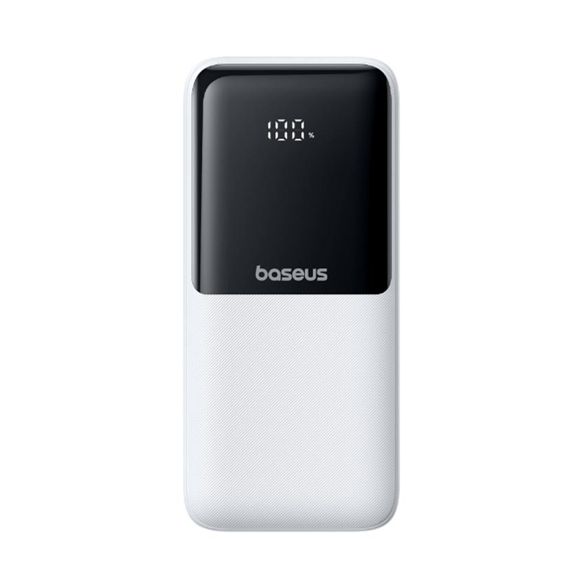 Pin dự phòng Baseus Lipow Dual-Cable Digital Display kèm cáp Type-C + Lightning 20000mAh 22.5W