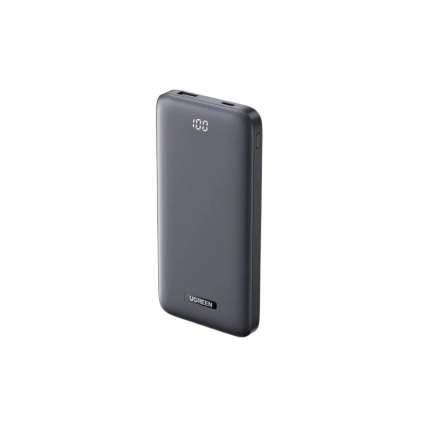 Pin dự phòng Ugreen 10000mAh 20W PB198 màu xám 60689