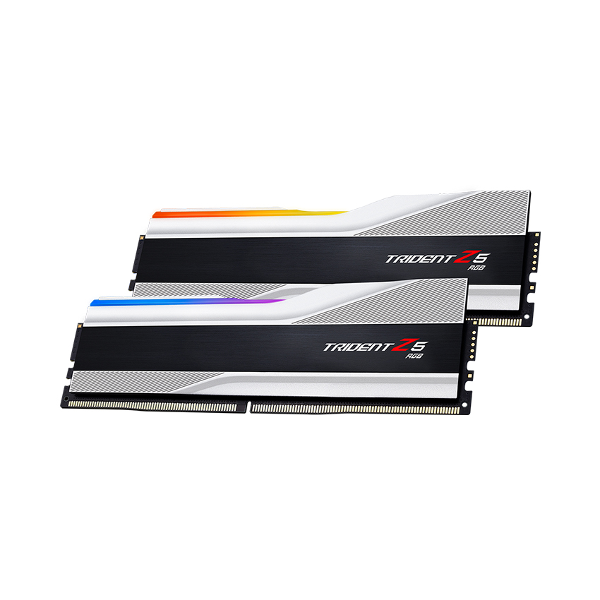 RAM Desktop Gskill TRIDENT Z5 White RGB (F5-6000J3636F32GX2-TZ5RW) 64GB (2x32GB) DDR5 6000Mhz