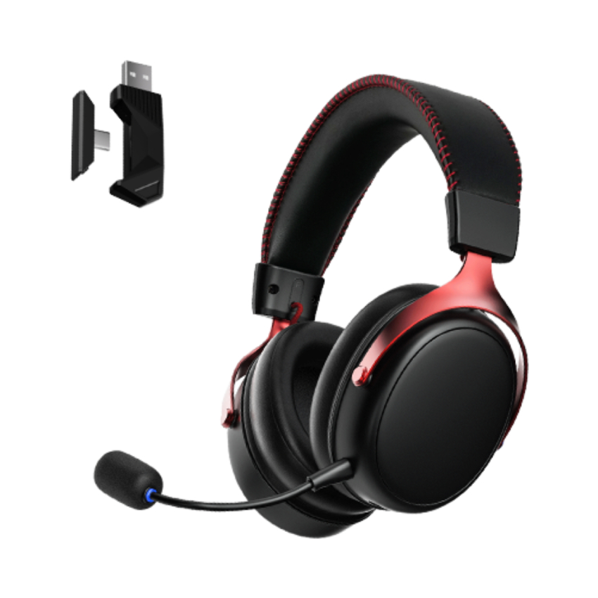Tai nghe AKKO Verge S9 Ultra (Black & Red)