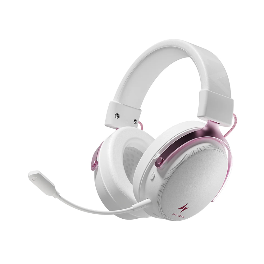 Tai nghe Gaming ATK N9 Ultra – White Pink