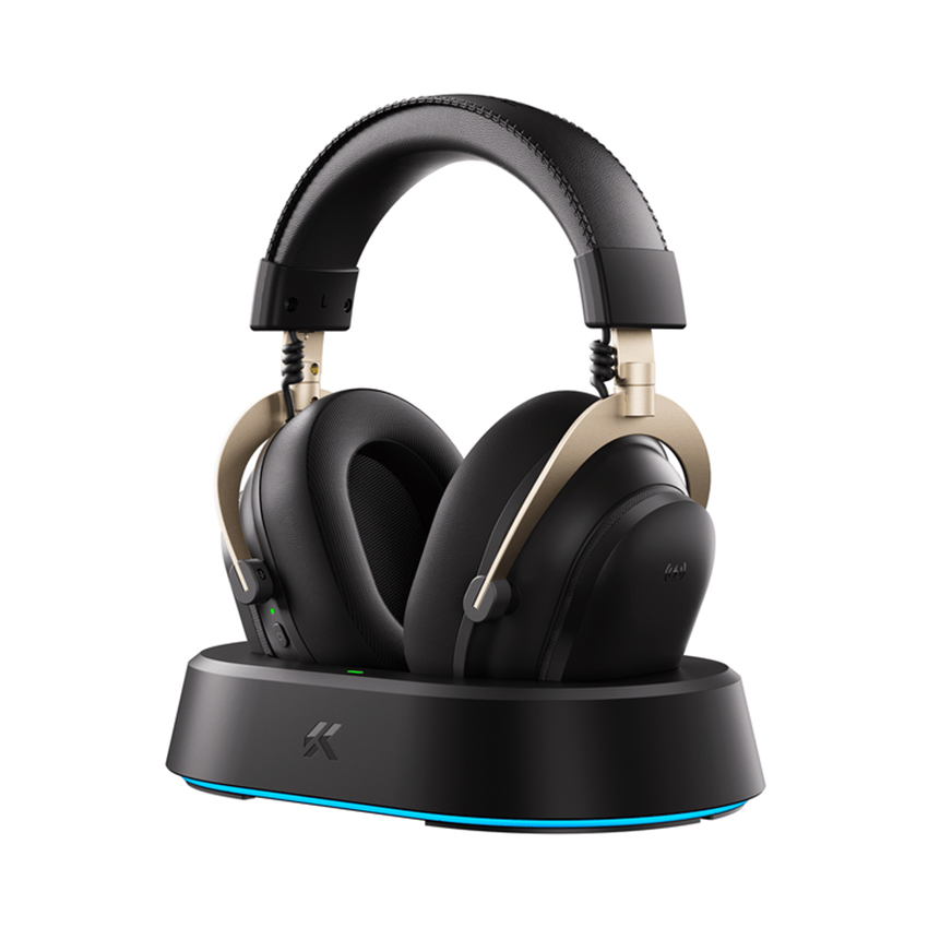 Tai nghe Gaming MCHOSE V9 Turbo Wireless - Black Gold