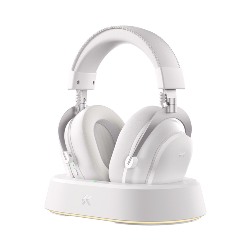 Tai nghe Gaming MCHOSE V9 Turbo+ Wireless - Icy White