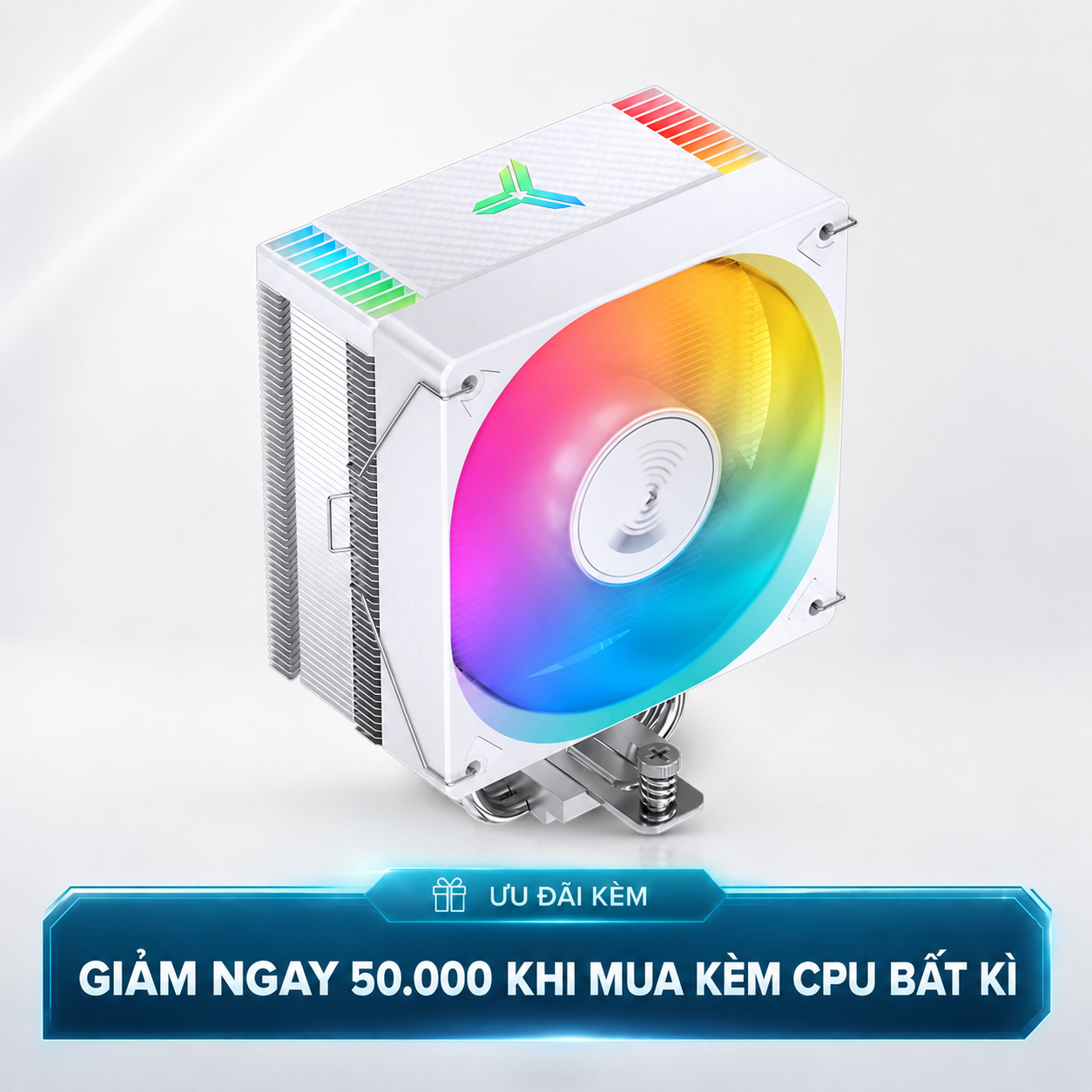 Tản Nhiệt Khí Jonsbo CR-1000 EVO ARGB White