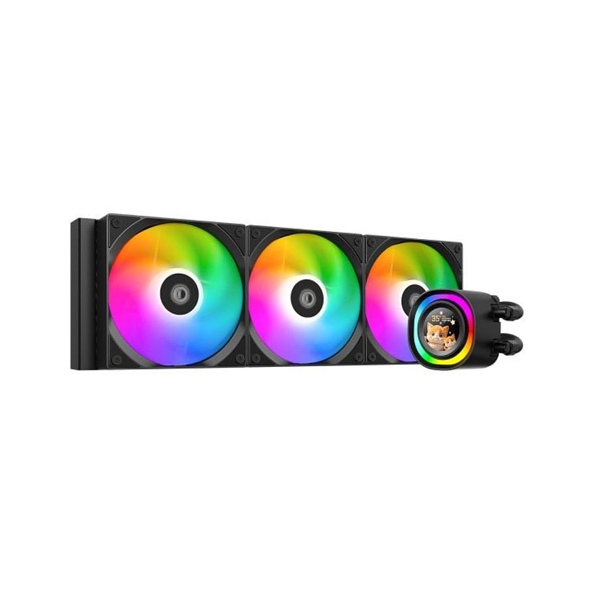 Tản nhiệt nước ID-COOLING FX360 LCD – Black (Màn hình IPS)