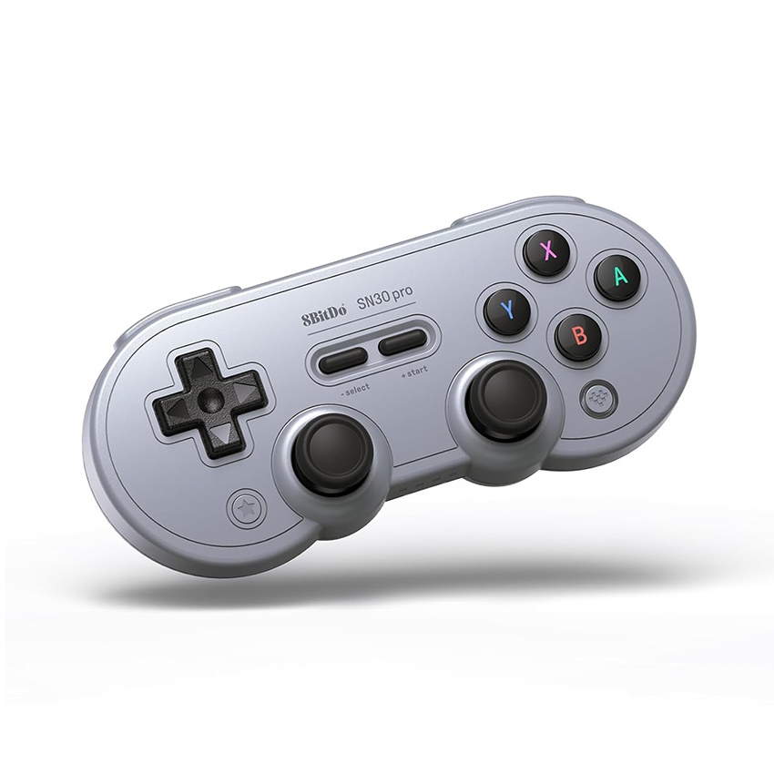 Tay cầm chơi game 8BitDo SN30 Pro Bluetooth GamePad – Hall edition/ Gray