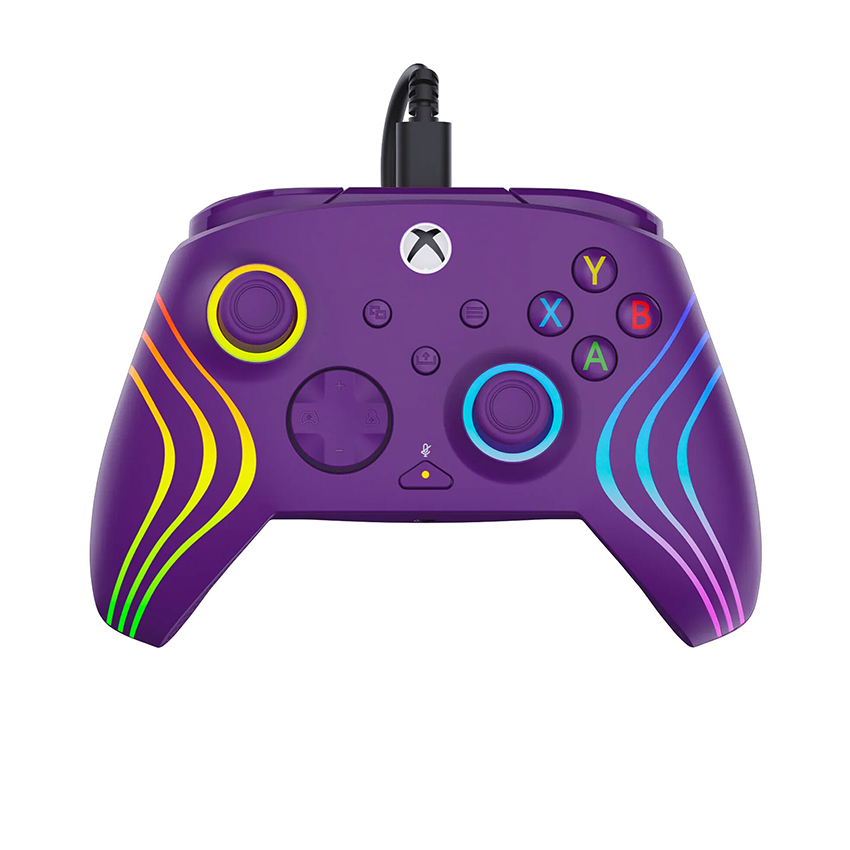 Tay cầm có dây Turtle Beach Afterglow Wave tím for Xbox/Windows 10 ,11