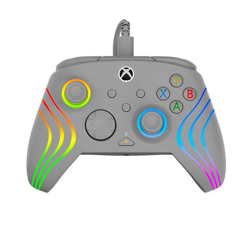 Tay cầm có dây Turtle Beach Afterglow Wave xám for Xbox/Windows 10,11