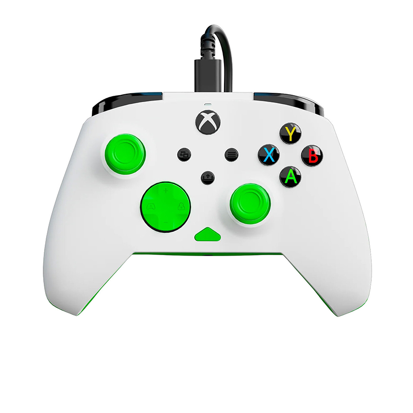 Tay cầm có dây Turtle Beach Rematch Core Trắng Xanh for Xbox/Windows 10,11