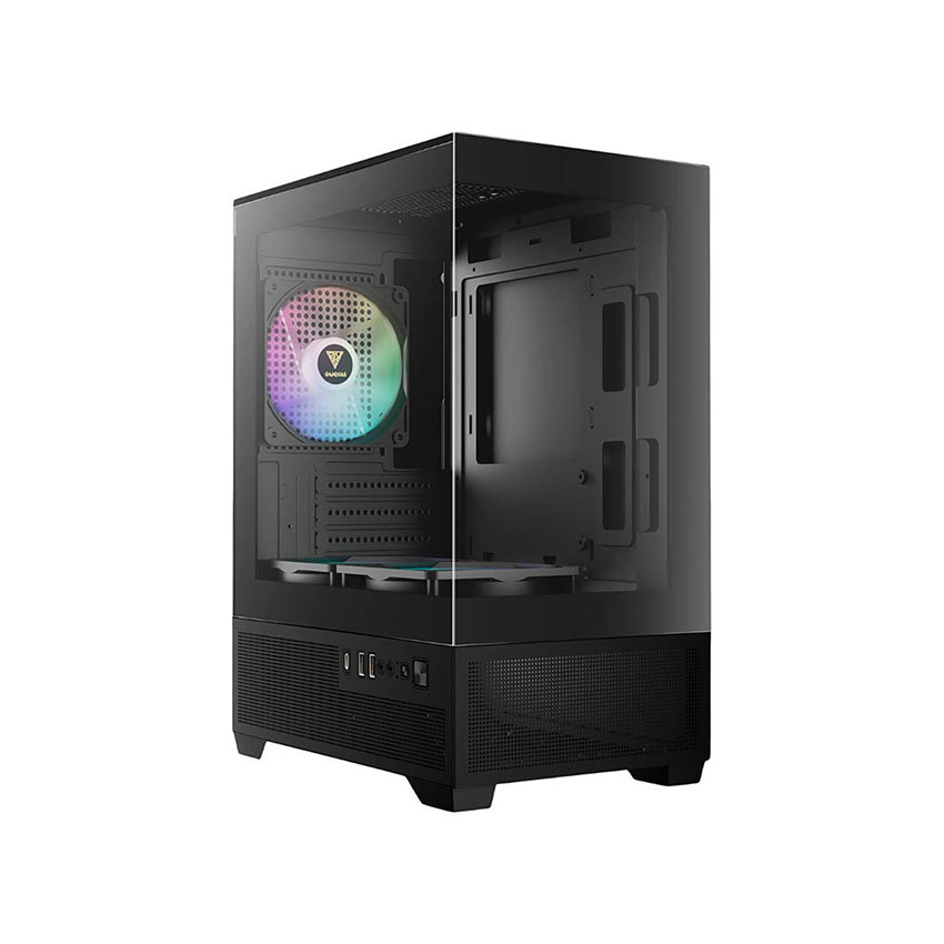 Vỏ Case GAMDIAS AURA GC9M Elite ARGB BLACK (mATX/3 fan)