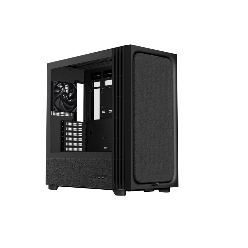 Vỏ Case TRYX FLOVA F50 Black (ATX/0 fan)