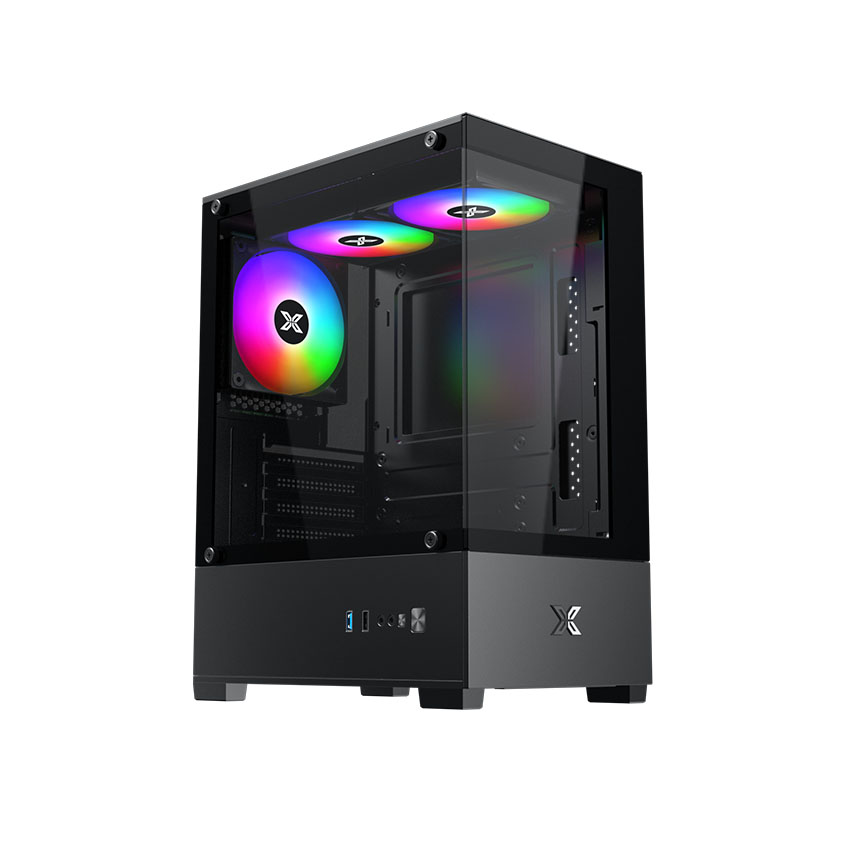 Vỏ case XIGMATEK View III 3F EN90526 (mATX/3 Fan)