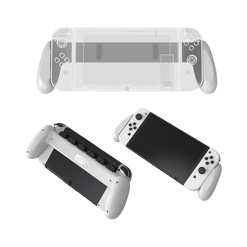 Grip Case cho Nintendo Switch Oled màu trắng JYS-NS217