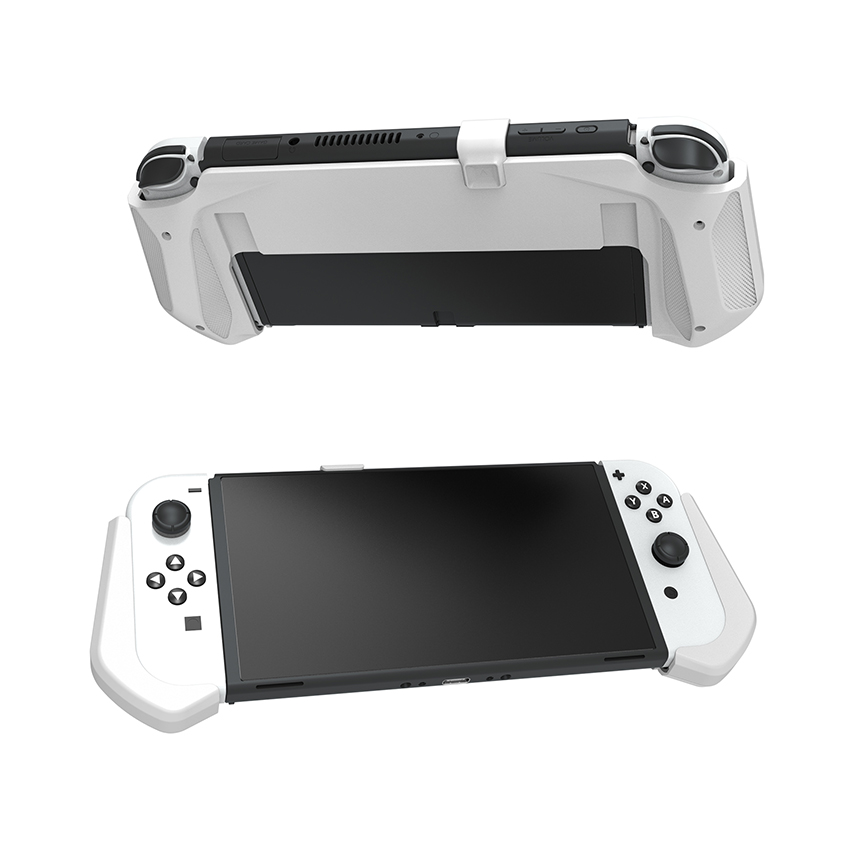 Grip Case cho Nintendo Switch Oled màu trắng JYS-NS232