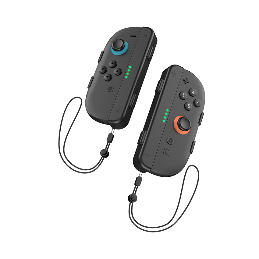 Vỏ tay cầm có dây đeo Hand grip with strap for Switch 2 Joy-Con màu đen JYS-NS2280